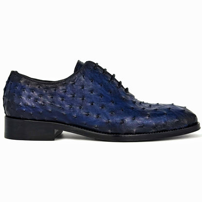 BLUE OSTRICH WHOLECUT HUGO