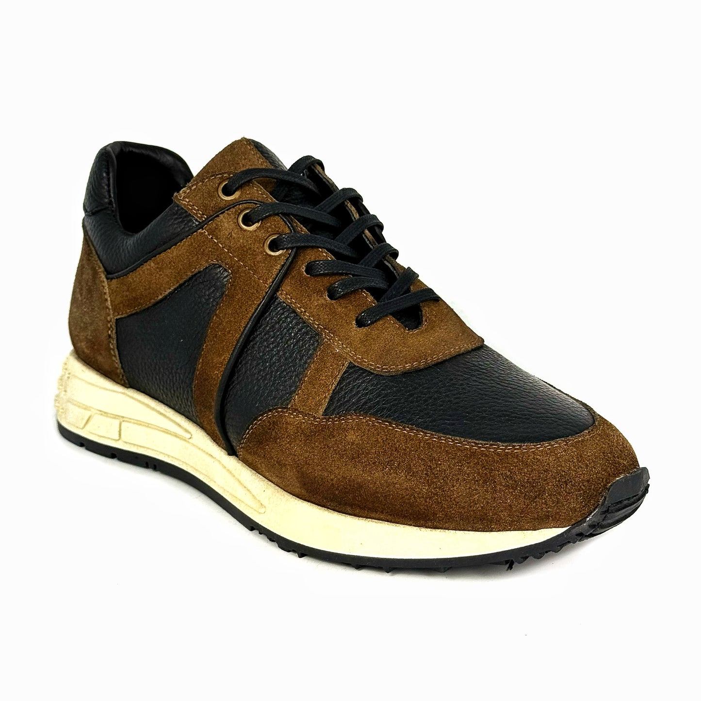 BROWN SUEDE & FLOATER SNEAKER