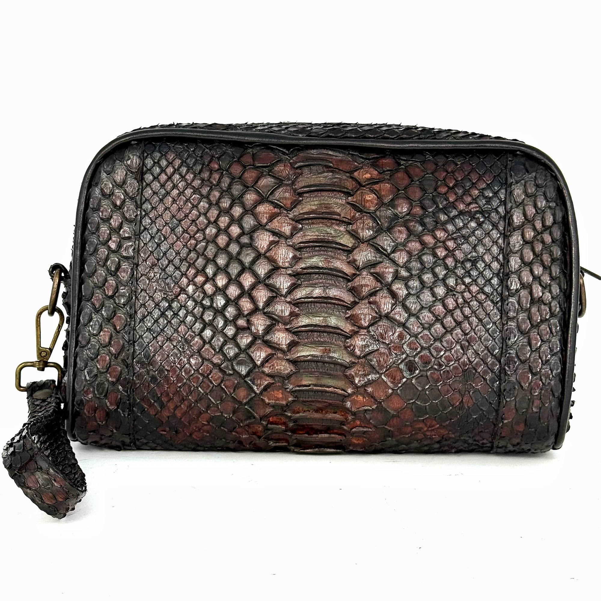 BANDOLERA DARK BROWN PITON