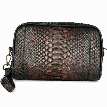 BANDOLERA DARK BROWN PITON