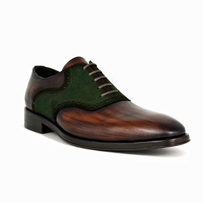 BROWN & GREEN LEATHER ROBERT