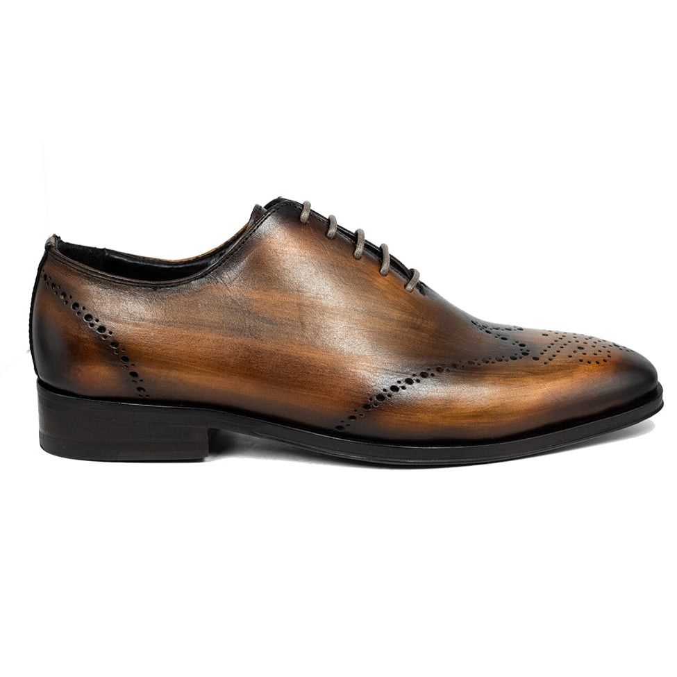 CESAR LEATHER BROWN ITALIA