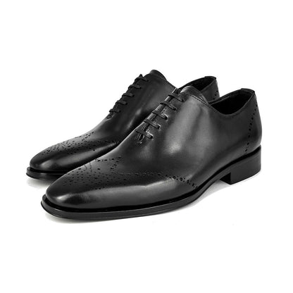 CESAR LEATHER BLACK ITALIA