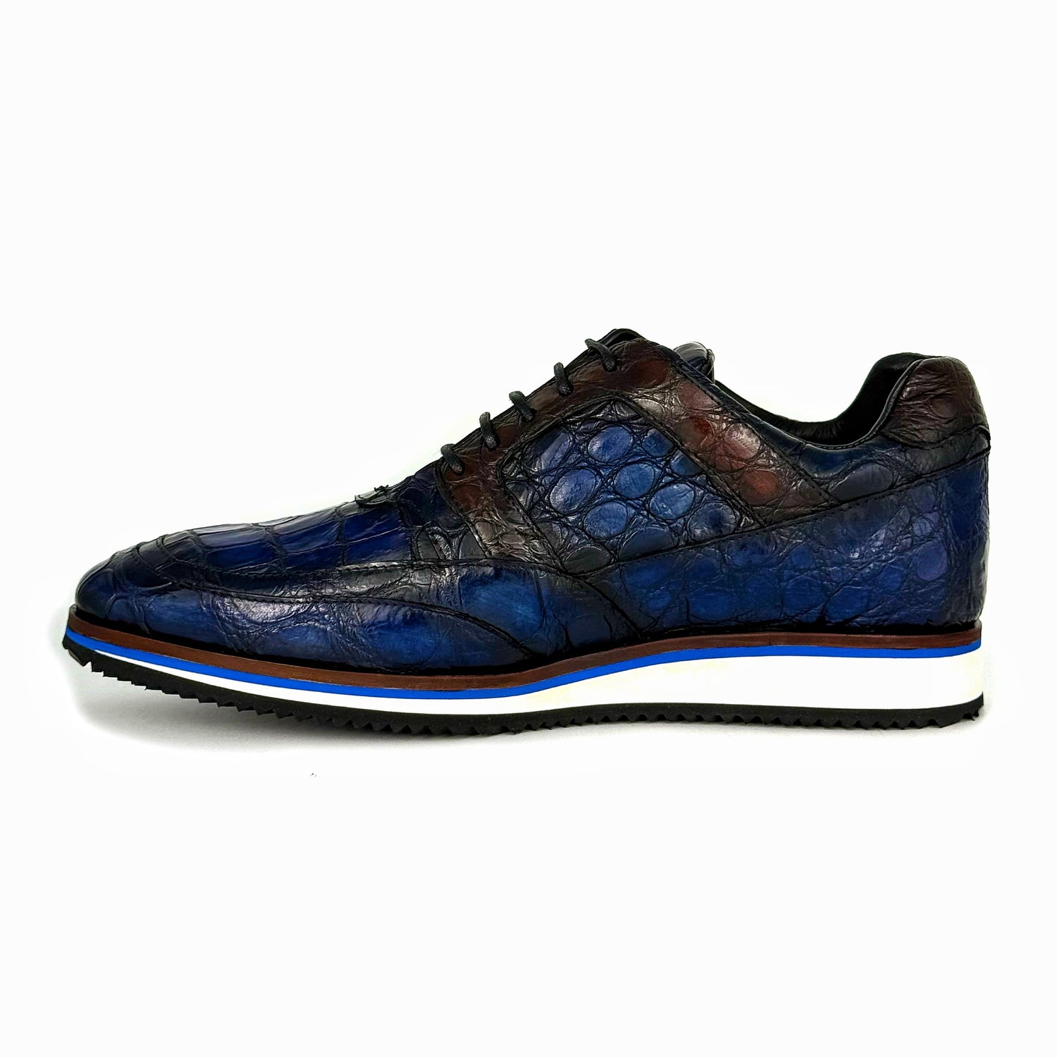 SNEAKER CARLO COCODRILO BLUE