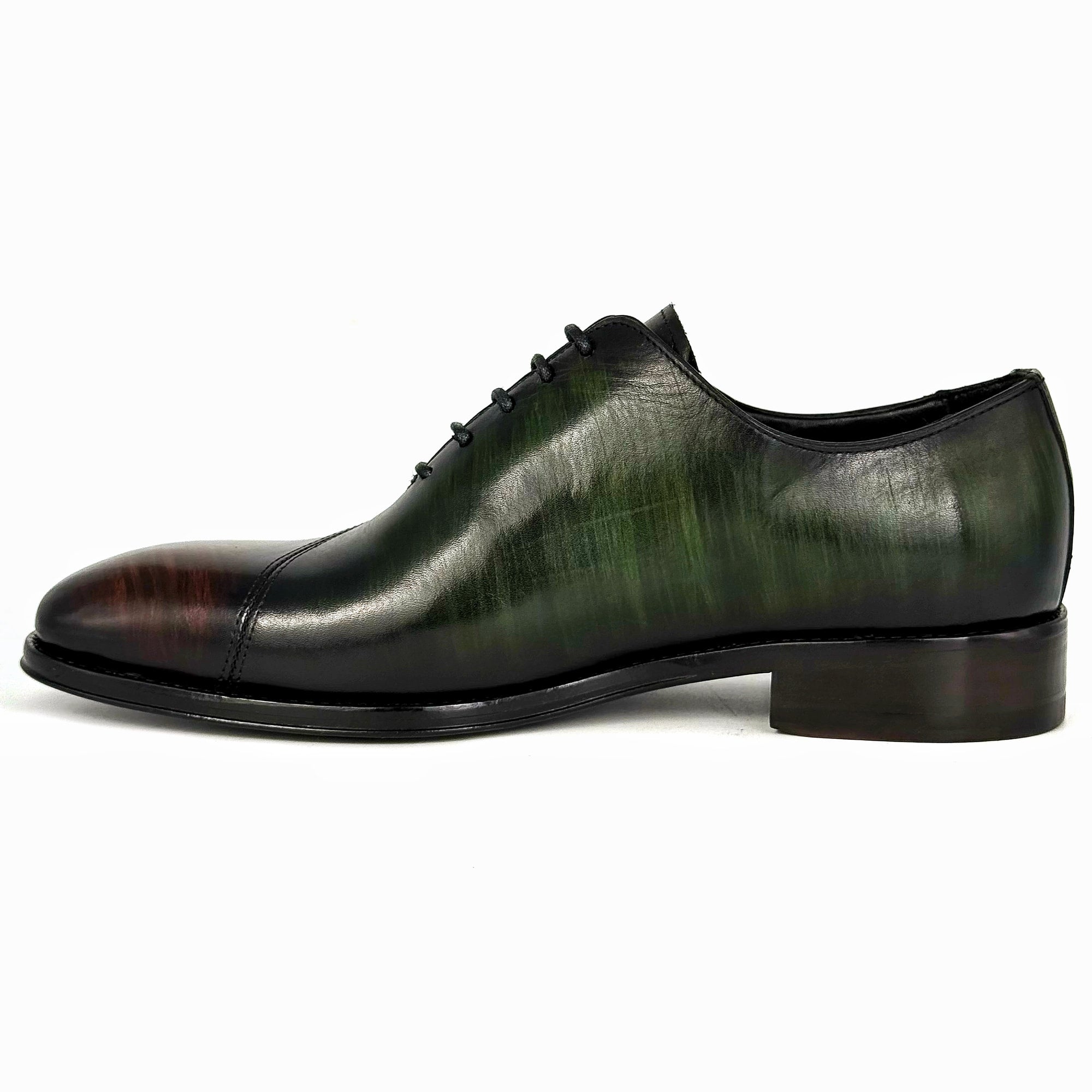 PATINA BROWN & GREEN LEATHER MARQUES