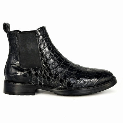 SAMUEL CHELSEA CROCODILE BLACK (TRACK)