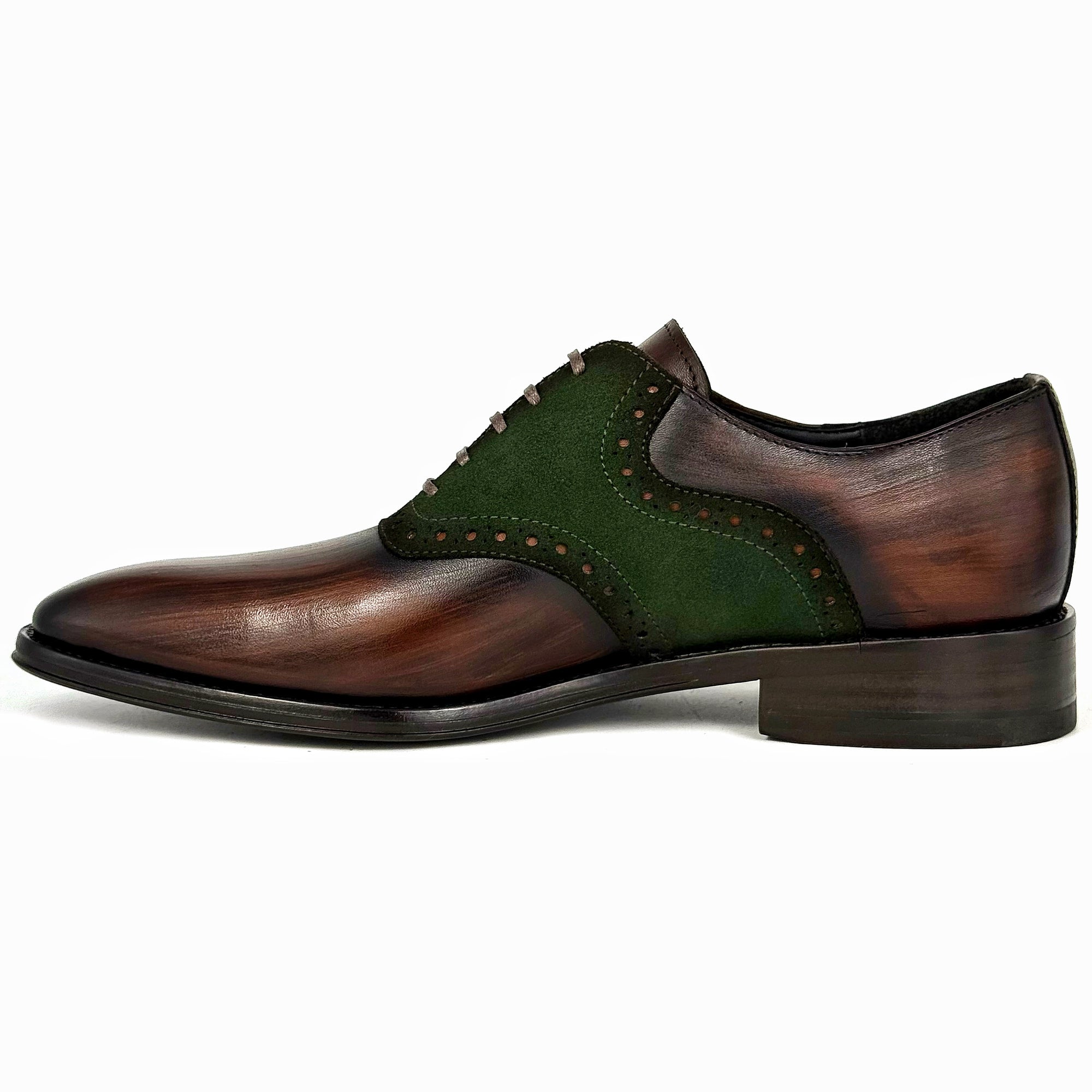 BROWN & GREEN LEATHER ROBERT